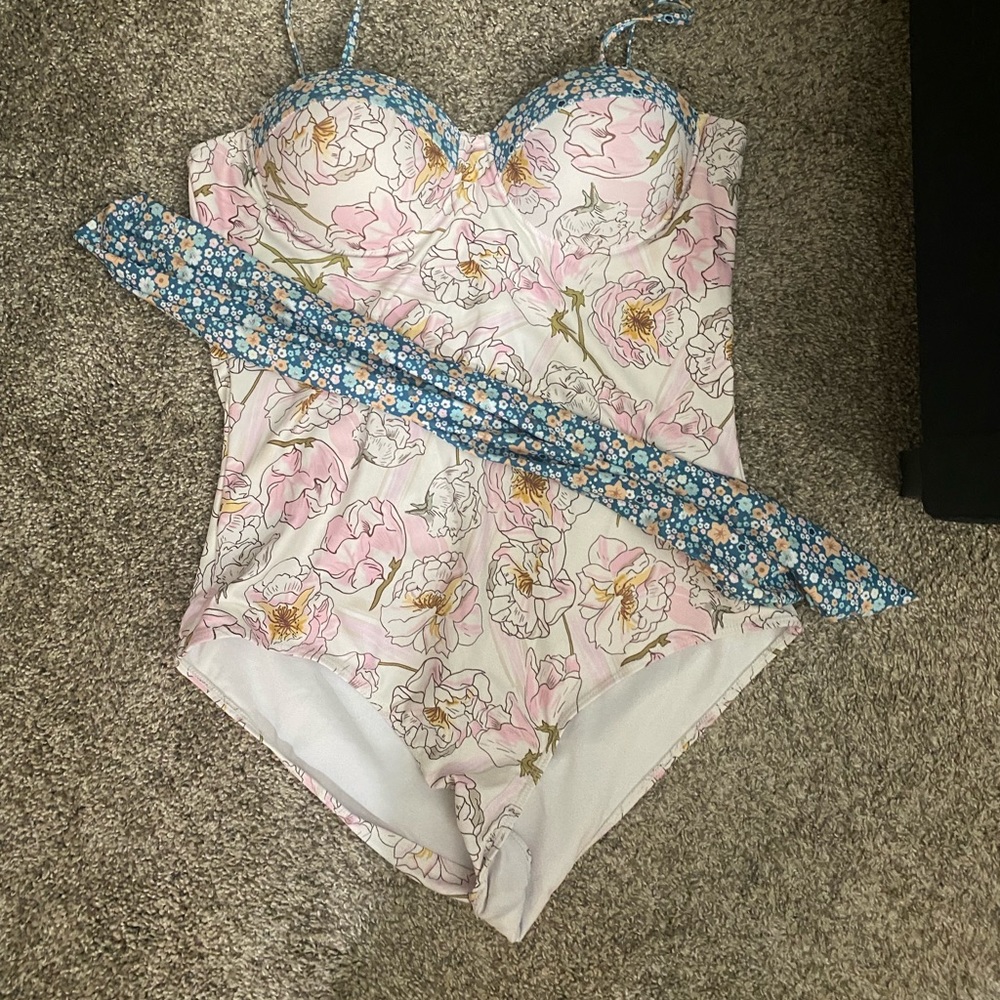 2XL shein one piece swimsuit
